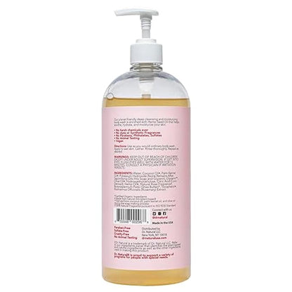 Dr. Natural Hemp Body Wash - Natural for Sensitive Skin - Moisturizing - Anti-Aging and Acne Reduction - hemp - 32 oz..