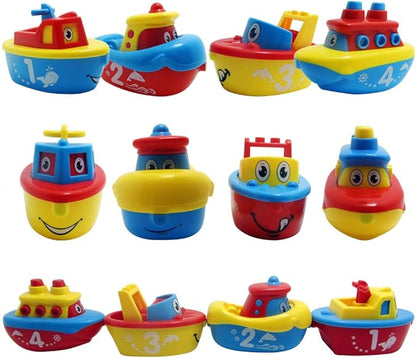 3 Bees & Me Bath Toys for Boys & Girls - Magnetic Boat Set for Toddlers & Kids - Fun Educational Bath Toy