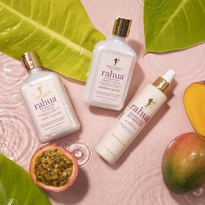Rahua Hydration Detangler Spray + UV Barrier, Vegan Leave In Hair Spray, Travel Size, Conditioner for Added Shine, Damage Protection & Frizz Control, Rahua Oil, Morete & Mango, All Hair Types, 2 Fl Oz