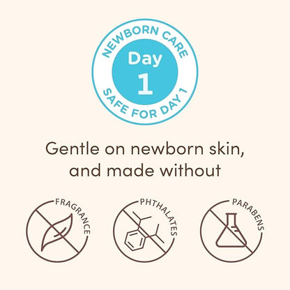 Bundle of Aveeno Baby Healthy Start Newborn Wash, Hypoallergenic Baby Body Wash with Prebiotic Oat, Fragrance-Free, 8 fl. oz + Newborn Balm, Baby Skin Balm with Prebiotic Oat , Fragrance-Free, 5 oz