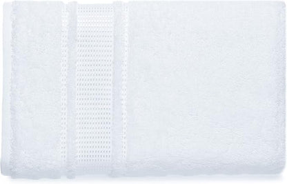 Melissa Linen, Bath Sheet, 100% Turkish Cotton Towel for Bathroom, Absorbent, Quick Dry, Durable and Soft Shower Towel, 35 in x 60 in Large, Spa and Hotel Quality, Bright White