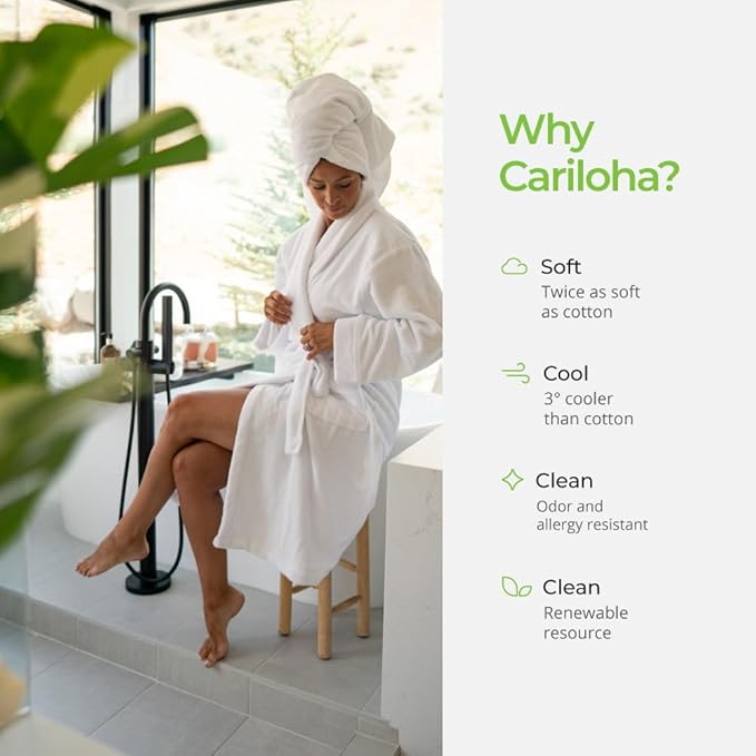 Cariloha Hand Towel | Harbor Gray | 16"x24" | Turkish Cotton & Viscose Material Blend | Extra Smooth, Odor Resistant and Highly Absorbent