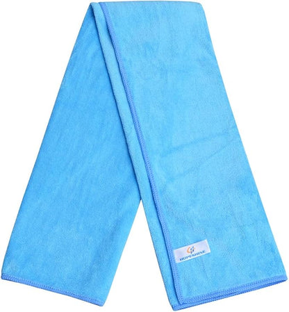 HOPESHINE Gyms Towels for Men & Women Microfiber Exercise Fitness Home Absorbent Sweat Yoga Towels Sports Towels Soft Fast Drying 16inch x32inch 3-Pack