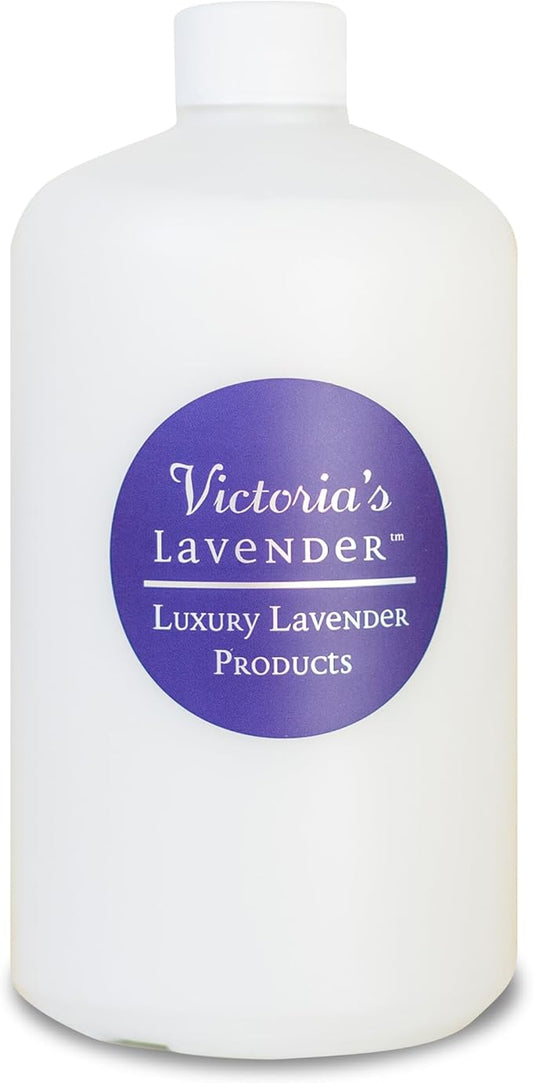 Victoria's Lavender Aromatherapy Pillow Mist and Linen Spray - Made in USA, Soothing Lavender Essential Oil Mist, Bed Spray for Ultimate Aromatherapy Experience, Now in Larger Size (32 Fl Oz Sizes)