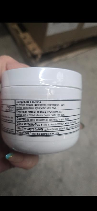 Theraplex Eczema Cream - Eczema Treatment Moisturizing Protecter - TSA Compliant Anti-Itch Skin Protectant for Dry, Irritated, Sensitive and Eczem-Prone Skin, 3 oz