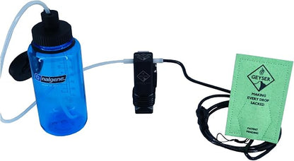 Geyser System Portable Camping Shower & Cleaning Kit for Camping, Backpacking, Overlanding, & Outdoor Recreation