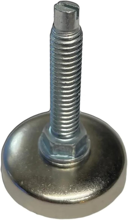CasterHQ Shepherd 002361 Leveling Furniture Glide 5/16" -18 x 1 Threaded - Easy Adjustable Hex Nut - Non-Marking Base