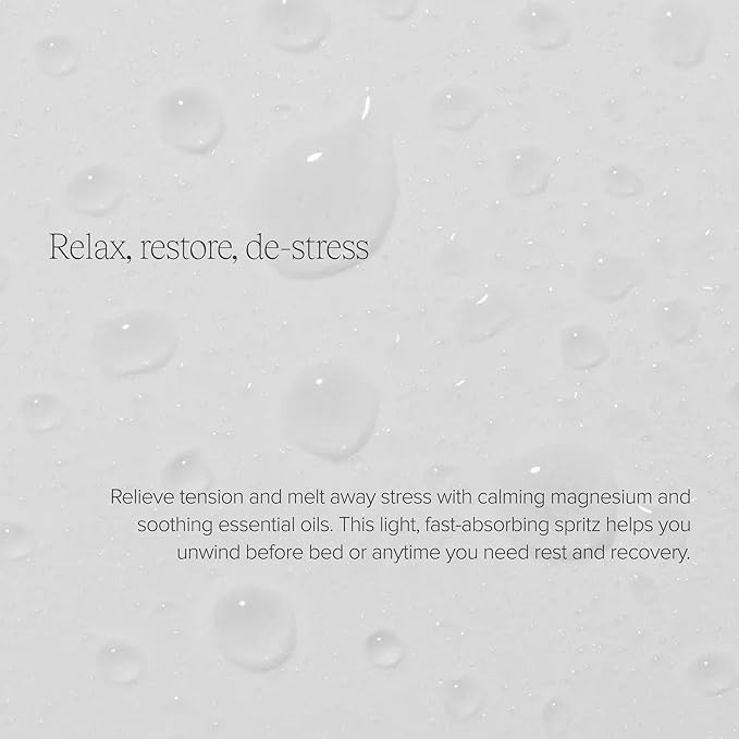 Alo Magnesium Reset Body Spray | For Sleep & Natural Stress Relief – Calming Blend with Magnesium, Valerian Root, Arnica & Essential Oils | Made in USA - 3.2 oz