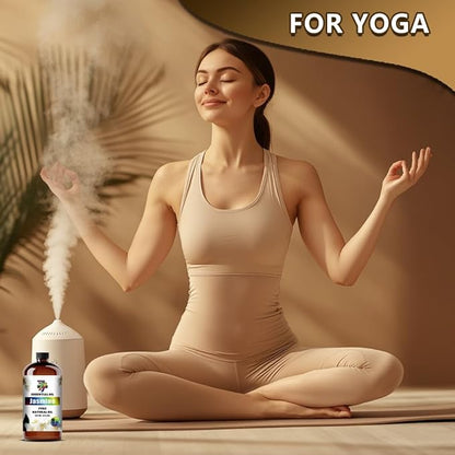 Jasmine Essential Oil (8 oz / 240 ml) – Jasmine Oils for diffusers, humidifiers, Home Baths, Cleaning Products, Yoga, DIY Soaps and DIY Scented Candles