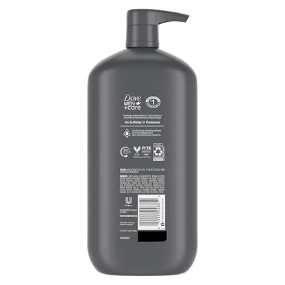 DOVE MEN + CARE Body and Face Wash Invigorating Revive 3N1 with Tea Tree Oil, with 24-Hour Nourishing Micromoisture Technology, 30 oz