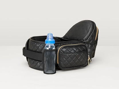 Tushbaby The Original Premium Quality Hip Seat Carrier – Safety-Certified Baby & Toddler Carrier with Secure Safety Buckles, Storage Pockets & Nursing Pillow
