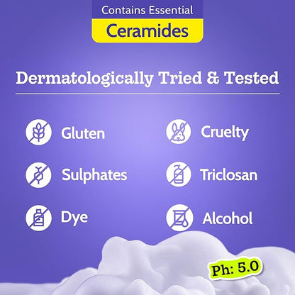 Chemist At Play Body Wash Exfoliating For Dry Rough Bumpy Strawberry Skin With 1% Salicylic Acid 2% Lactic Acid And Ceramides For Men And Women 15.9 Fl oz