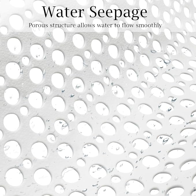 Large Non Slip Shower/Bath Mat for Inside Shower, 35.4x23.6 Inch Anti-Slip Shower Stall Mat for Elderly,Extra Long Bathtub Mat for Shower with Big Suction Cups