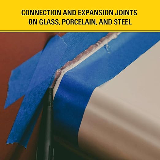 Stanley S421 All-Purpose RTV Silicone Sealant (12 x 10.1 fl.oz.) – 100% Waterproof Brown Caulk | Industrial-Grade Silicone for Kitchen, Bathroom, Shower, Window, Door, Indoor & Outdoor Use | 12 Pack
