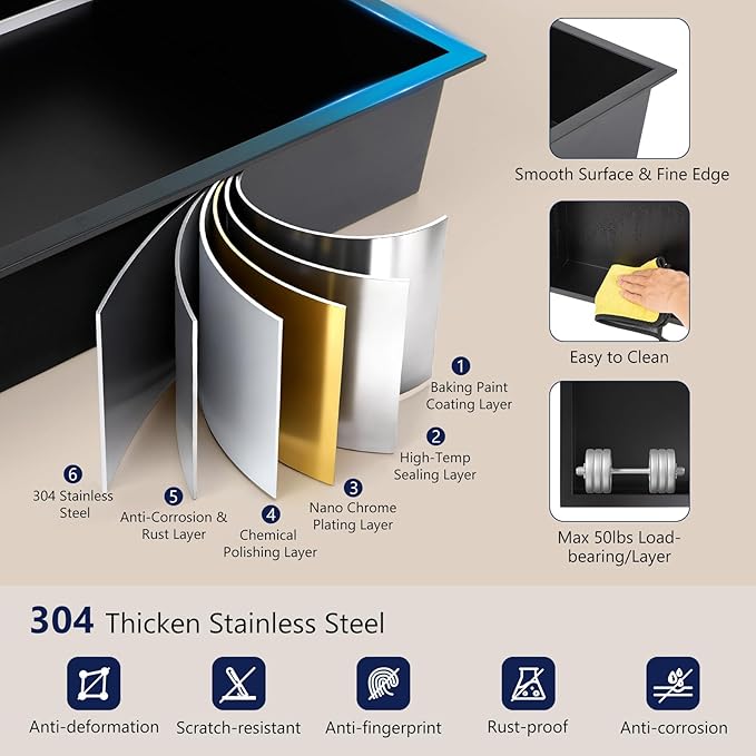 36" X 12" Stainless Steel Shower Niche, LED Shower Niche No Tile Needed with 3000K LED Warm Light Recessed Shower Wall Shelf for Bathroom Storage, with Remote Control, Matte Black