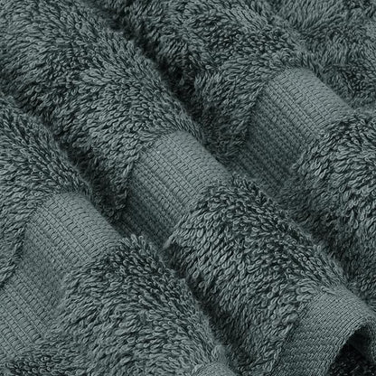 Chakir Turkish Linens | Hotel & Spa Quality 100% Cotton Luxury Turkish Towels | Soft & Absorbent (30x60 Inches Extra Large Bath Towels, Set of 4 - Dark Gray)