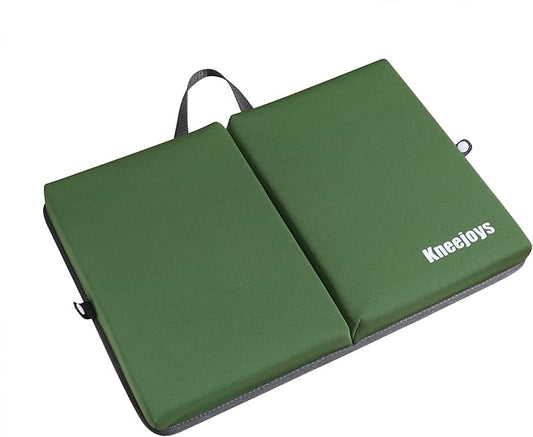 Bath Kneeler - Knee Pads for Women & Men, Baby Bath Kneeler, Garden & Yoga Knee Cushion (Green)
