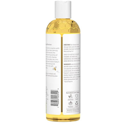 Burt's Bees Baby Shampoo and Body Wash with Lavender, Calming Tear Free Baby Soap, 98% Natural Origin, 12 Fl Oz (Pack of 3)