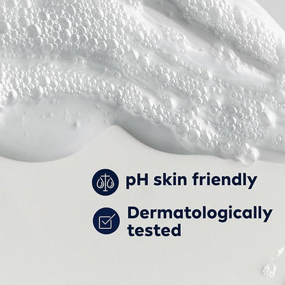 NIVEA MEN Maximum Hydration Body Wash for Dry Skin, Aloe Vera Enriched, 3-in-1 Moisturizing Body Wash, Face and Hair, Paraben Free, Vegan Formula, 16.9 Fl Oz Bottle