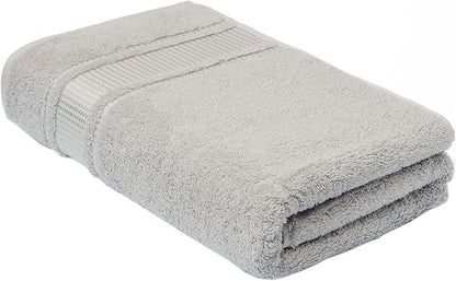 Melissa Linen, Fingertip Towels 4 Pack, 100% Turkish Cotton, Small Hand Towels for Body and Face, 12 x 18 in, Soft and Absorbent, Quick Dry, (Steel Gray Fingertip Hand Towels)