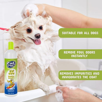 Pet Silk Cool Dog K-9 Kiwi Cucumber Shampoo, 16 Ounce