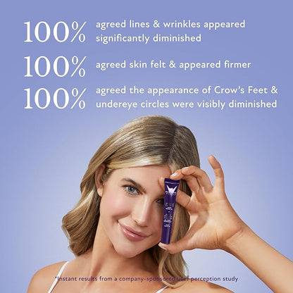 Westmore Beauty 60 Second Effects Tinted Firming Gel - Under Eye Cream For Puffiness And Bags Under Eyes - 10 mL Light to Medium - 0.33 Fl Oz