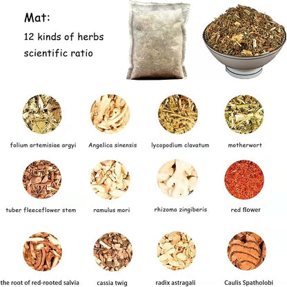 30 Bags Herb Foot Spa Soak, Chinese Herbal Foot Bath Packets for Foot Reflexology Boost Immunity Strengthen Lung Power, 12 Kinds of Herbs, 31 OZ 900g