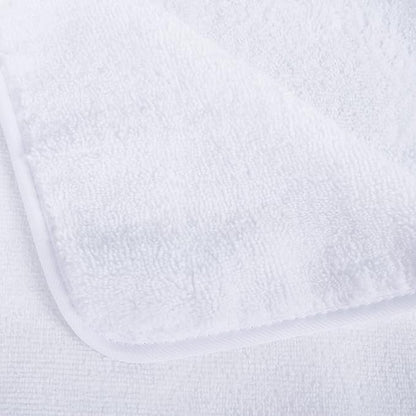 POLYTE Quick Dry Lint Free Microfiber Bath Sheet, 35 x 70 in, Pack of 2 (White)
