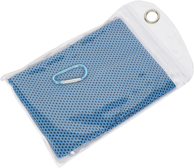 Portable Quick Dry Gym Towel Wicking Workout Cooling for Hiking Gym Sports Light Weight Washcloth Compact Travel Cooling Sweat