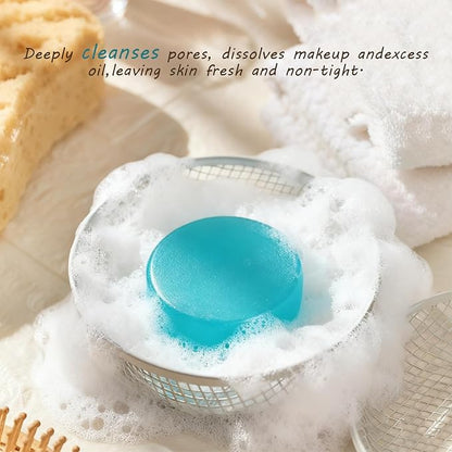Cleansing Soap Bar for Face & Body & Bath 3Pack 3.3Oz, with Premium Amino Acid Essential Oils, Plant Based Cold Process Cleansing Bar Soap Wash for Women and Men All Skin