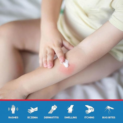 MED Pride 1% Hydrocortisone Cream Bulk 16 Oz Maximum Strength Itch Relief for Eczema, Dermatitis, Rashes, Mosquito Bites