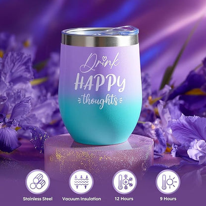 Christmas Gifts for Women Mom Daughter Her Wife Girlfriend Best Friend - Unique Birthday Valentines Mothers Day Gifts - Lavender Self Care Get Well Soon Gifts, Spa Gift Baskets w/Blanket Care Package