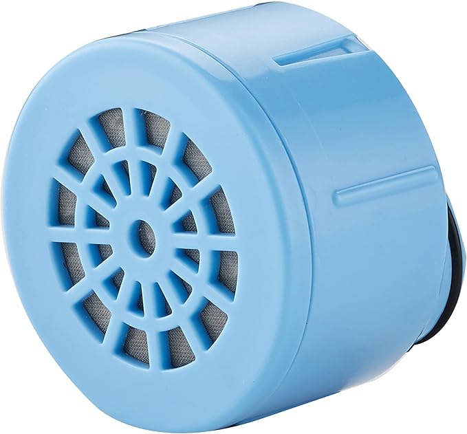 AquaCare Skin & Hair American KDF Replacement Cartridge for World's Most Advanced Shower Filters with ON/OFF Water Filtration Modes, Instant Cartridge Reload & Built-in Hand Shower or Combo Mounts