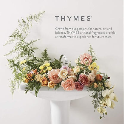 Thymes Lavender Large Hand Wash with Pump - Hydrating Liquid Hand Soap with Calming Lavender Scent (15 fl oz)