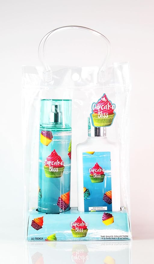 Dulce Collection Body Mist and Lotion Set (Cupcake Bliss)