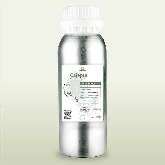 Cajeput Essential Oil (22lbs) - Direct from Central Java, Indonesia - Essential Oils for Diffusers Aromatherapy; Essential Oils for Body; Massage Oils | 100% Pure Therapeutic Grade