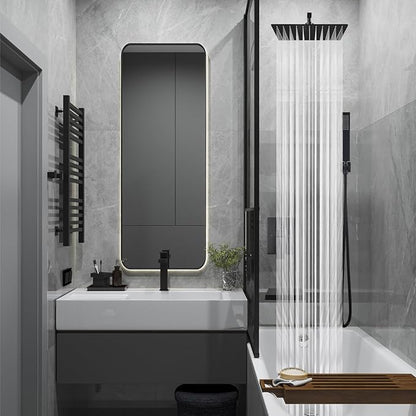 Midanya Rain Shower System with Tub Spout,Tub Shower Faucet Set with rainfall Shower Head and Handheld Spray,Wall Mount Tub Shower Combo Rough-in Valve Included,8 Inch Matte Black