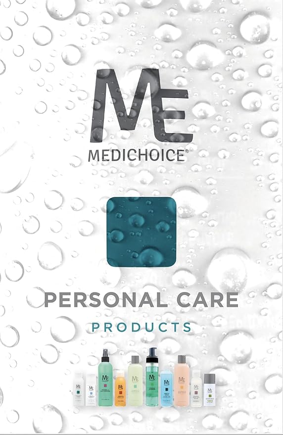 MediChoice Baby Shampoo and Bath Gel - Tear Free Fresh Scent Quick Rinse Bulk Travel Size 2 oz. PC8122 Case 144