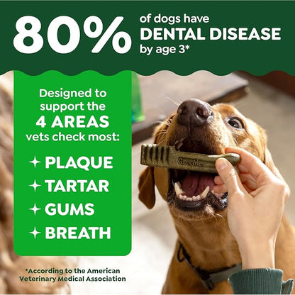 Greenies Veterinarian-Recommended Natural Dental Dog Treats Teenie Size, Original Flavor, 3 oz. Pack, 11 Count