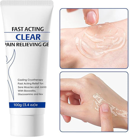 Soothing Cooling Gel – 2 Pack – Refreshing Cooling Sensation for Post-Workout Comfort – Lightweight, Quick-Absorbing Body Gel for Active Women & Men