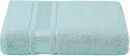 Melissa Linen, 2 Piece Hand Towel Set, 100% Turkish Cotton Face Hand Towels for Bathroom, 20 in x 35 in, Absorbent, Quick Dry, Durable and Soft, Spa and Hotel Quality, Aqua Green