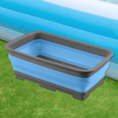 Foot Bath Basin, Foldable & Portable Foot Soak Tub for Feet Spa Bath, Feet Soaking Bucket Pool Accessories for Dry Skin Hot Water Travel Camping Outdoor Beaches Salon Pedicure