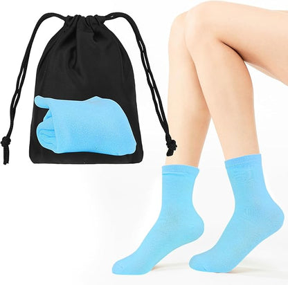 Gel Socks for Dry Cracked Feet Women,Foot Moisturizing Socks,Gel Socks Spa Socks,Cotton Socks for Moisturizing Feet Overnight
