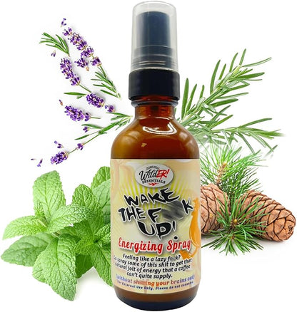 Wild Essentials All Natural Essential Oil Sprays, 2 Ounce, 60ml, Organic Witch Hazel, Aromatherapy, Made in USA