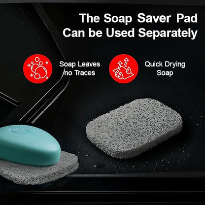 HASKO Shower Caddy Suction Cup with Hooks & Soap holder, Shower Shelf, Bathroom Storage Organizer, Rustproof Shampoo Holder, Bronze