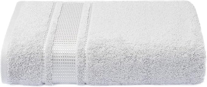 Melissa Linen, 2 Piece Hand Towel Set, 100% Turkish Cotton Face Hand Towels for Bathroom, 20 in x 35 in, Absorbent, Quick Dry, Durable and Soft, Spa and Hotel Quality, Grey