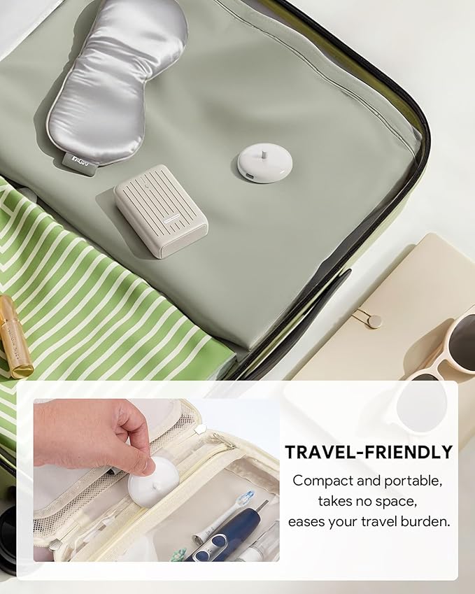 Portable Charger Base Compatible with Philips Sonicare Electric Toothbrush HX Series, Ultra-Thin Type C Travel Charger for Philips HX3000/ HX6000/ HX8000/ HX9000 Series, White