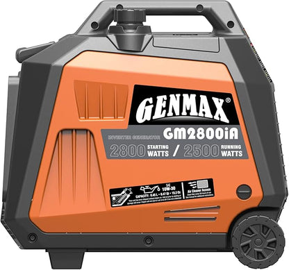 GENMAX Generator，EPA Compliant, Eco-Mode Feature, Ultra Lightweight for Backup Home Use & Camping