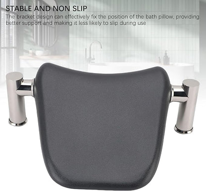 Bath Pillows Bathtub Pillow with Bracket, Ergonomic Design for Head and Neck Support, Luxury Bath Tub Accessories for Spa Relaxation at Home