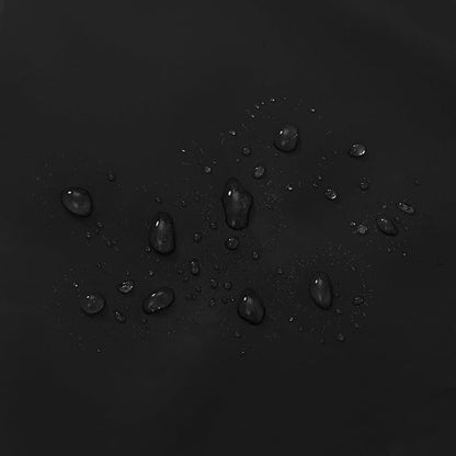 Barossa Design Clawfoot Tub Shower Curtain with 12 Magnets - 36 Metal Hooks Included, 180" W x 70" H Wrap Around, Waterproof PEVA Shower Liner for Bathroom, PVC Free, Metal Grommets - Black, 180x70